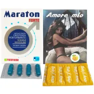 Kit Potenta aromata [Maraton folie 4cps + 6prezervative fructe] 2b - QUANTUM PHARM