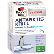 Krill antarctic omega3 Ca D B1 60cps - DOPPEL HERZ