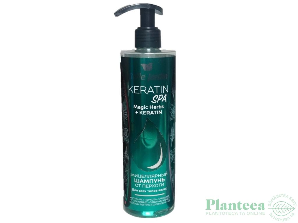 Sampon antimatreata papadie KeratinSpa 400ml - BELLE JARDIN