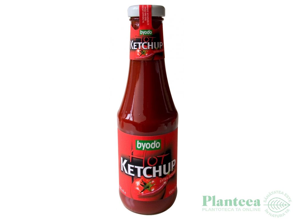 Ketchup picant fara gluten 500ml - BYODO