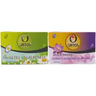 Kit 2 sapunuri terapeutice [Musetel Galbenele+Antiacneic E] 2x100g - ORTOS