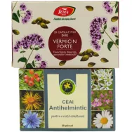 Kit AntiParazitar [Vermicin forte 20cps + Ceai antihelmintic 20dz] 2b - FARES/HYPERICUM