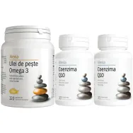 Kit Cardio Protect [Omega3 120cps + Q10 10mg 2x30cp] 3b - ALEVIA