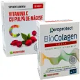 Kit Nutricosmetic Articular [BioColagen forte + Vitamina C macese] 2x30cp - PARAPHARM