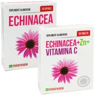 Kit Echinaceea Duo [Echinaceea + Echinaceea Zn C] 30cps+30cp - PARAPHARM
