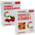 Kit Imunitate intensiva [Vitamina C macese + Propolis C] 2x30cp - PARAPHARM
