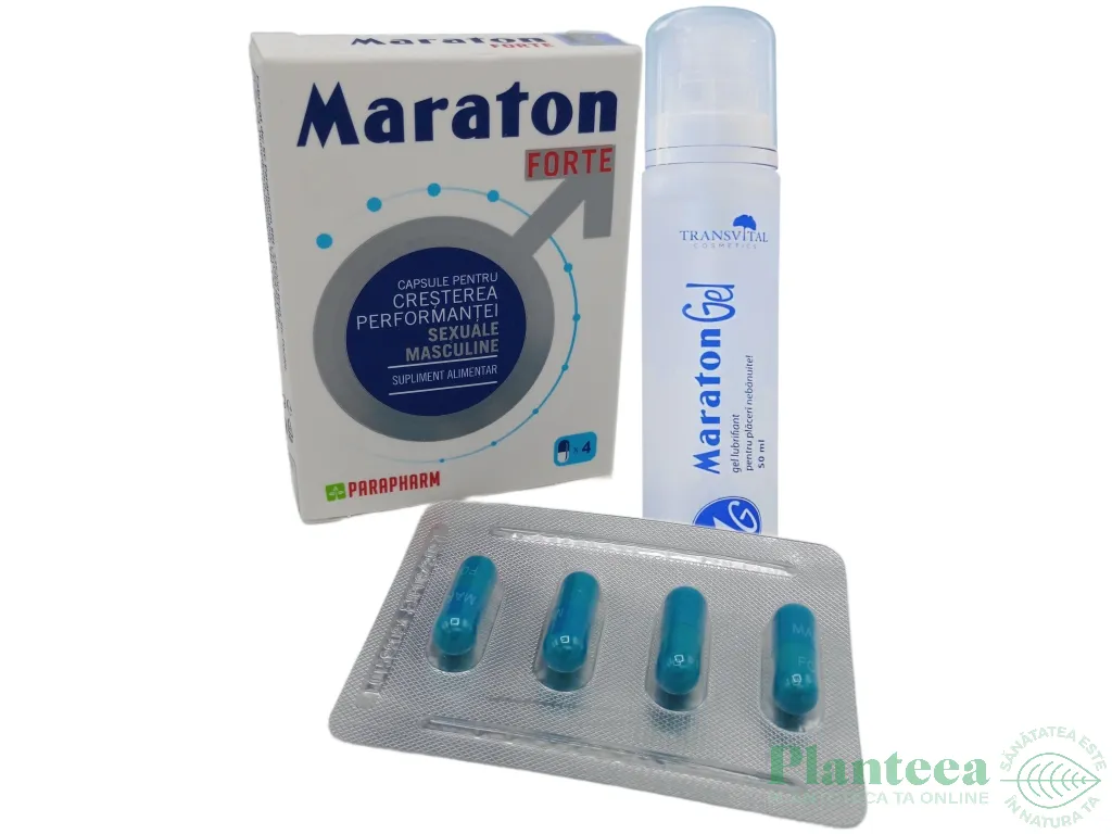 Kit Maraton forte [Cutie 4cps + Gel 50ml] 2b - QUANTUM PHARM