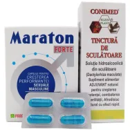 Kit Potenta forte [Maraton folie 4cps + Tinctura sculatoare 50ml] 2b - PARAPHARM/ELZIN