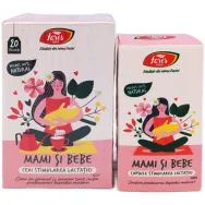 Kit Stimularea lactatiei Mami&Bebe[60cps+ceai 20dz] 2b - FARES