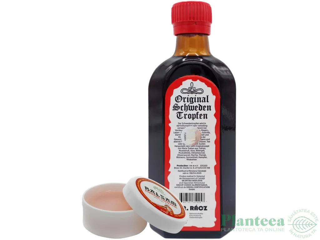 Pachet Bitter suedez Dr Racz 250ml + Balsam chinezesc 20g 2b - PARAPHARM/SEVA PLANT