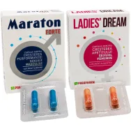 Kit Potenta cuplu [Maraton folie 2cps + Ladies dream 2cps] 2b - PARAPHARM