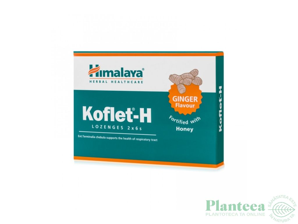 Koflet ghimbir 12cp - HIMALAYA HERBAL