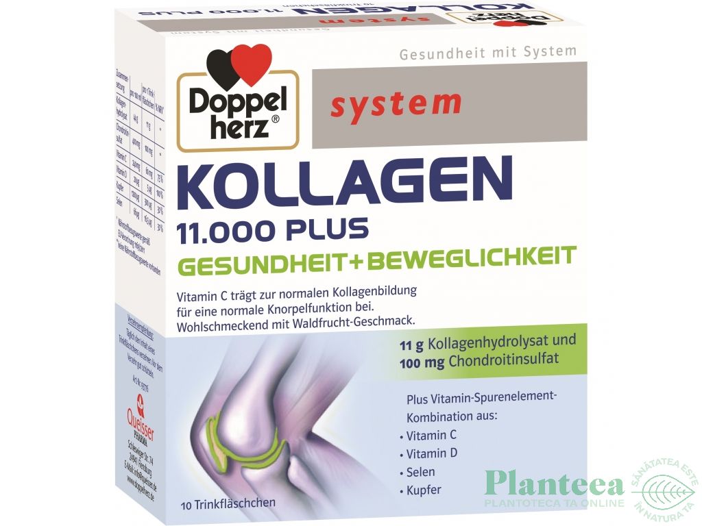 Colagen 11000 plus 10x25ml - DOPPEL HERZ