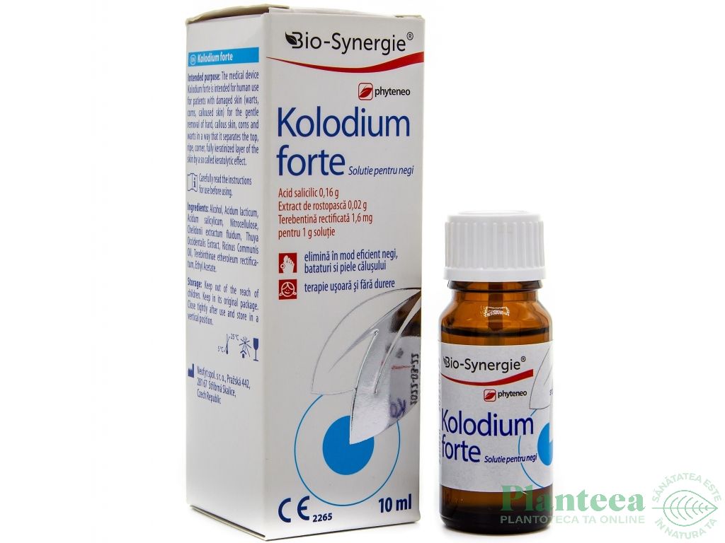 Solutie negi Kolodium forte 10ml - BIO SYNERGIE