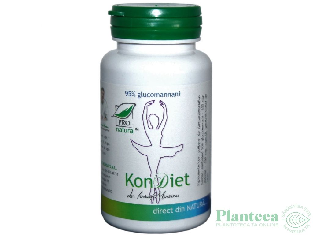 KonDiet [Glucomannan] 60cps - MEDICA