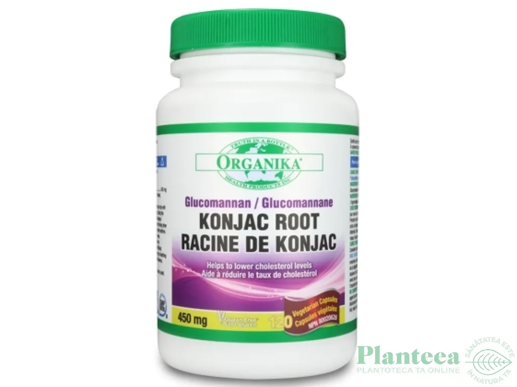Konjac glucomannan 120cps - ORGANIKA HEALTH