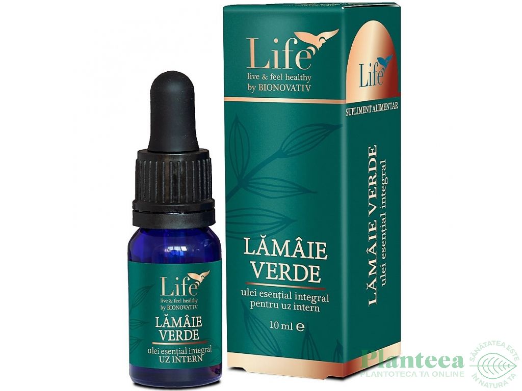 Ulei esential integral lamaie verde 10ml - LIFE