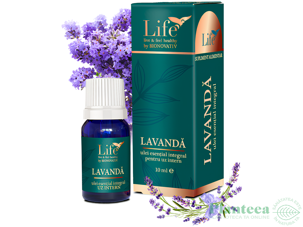 Ulei esential integral lavanda angustifolia 10ml - LIFE