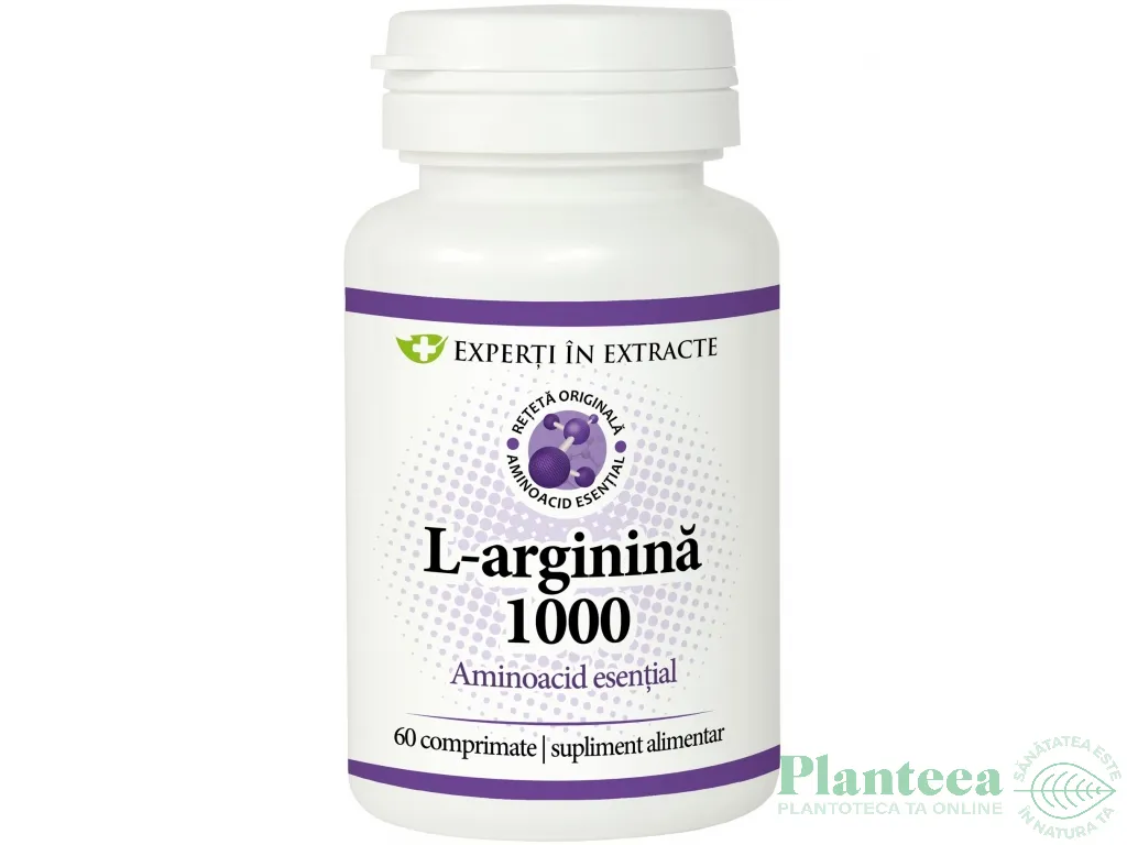 Larginina 1000mg 60cp - DACIA PLANT