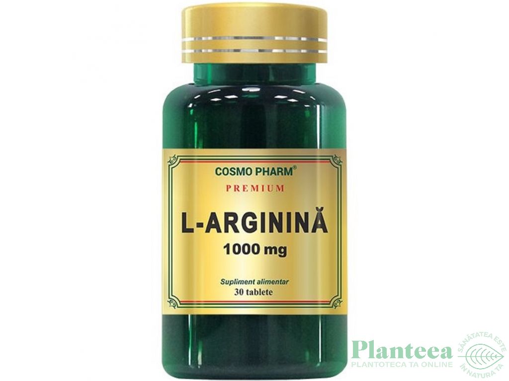 Larginina 1000mg 30cp - COSMO PHARM