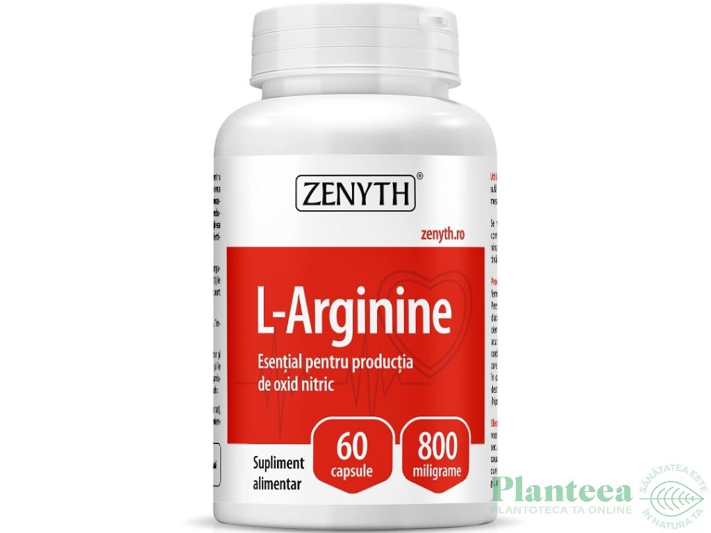 Larginina 800mg 60cps - ZENYTH