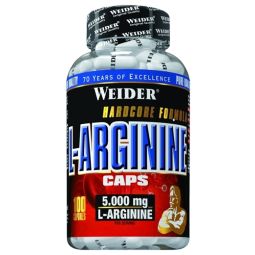 Larginina 5000mg 100cps - WEIDER