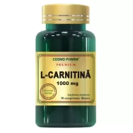 L carnitina 1000mg 30cp - TOTAL CARE