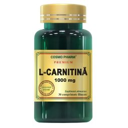 L carnitina 1000mg 30cp - TOTAL CARE