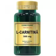 L carnitina 500mg Premium 30cp - COSMO PHARM