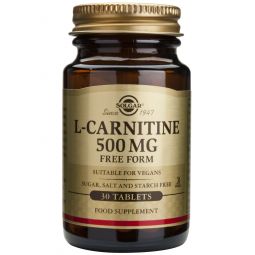 L carnitina 500mg 30cp - SOLGAR