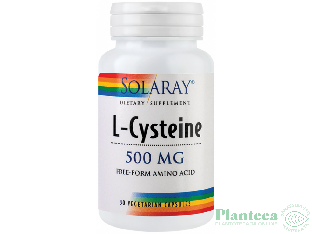 Lcysteine 500mg 30cps - SOLARAY