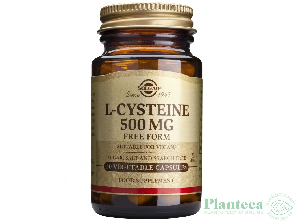 Lcysteine 500mg 30cps - SOLGAR