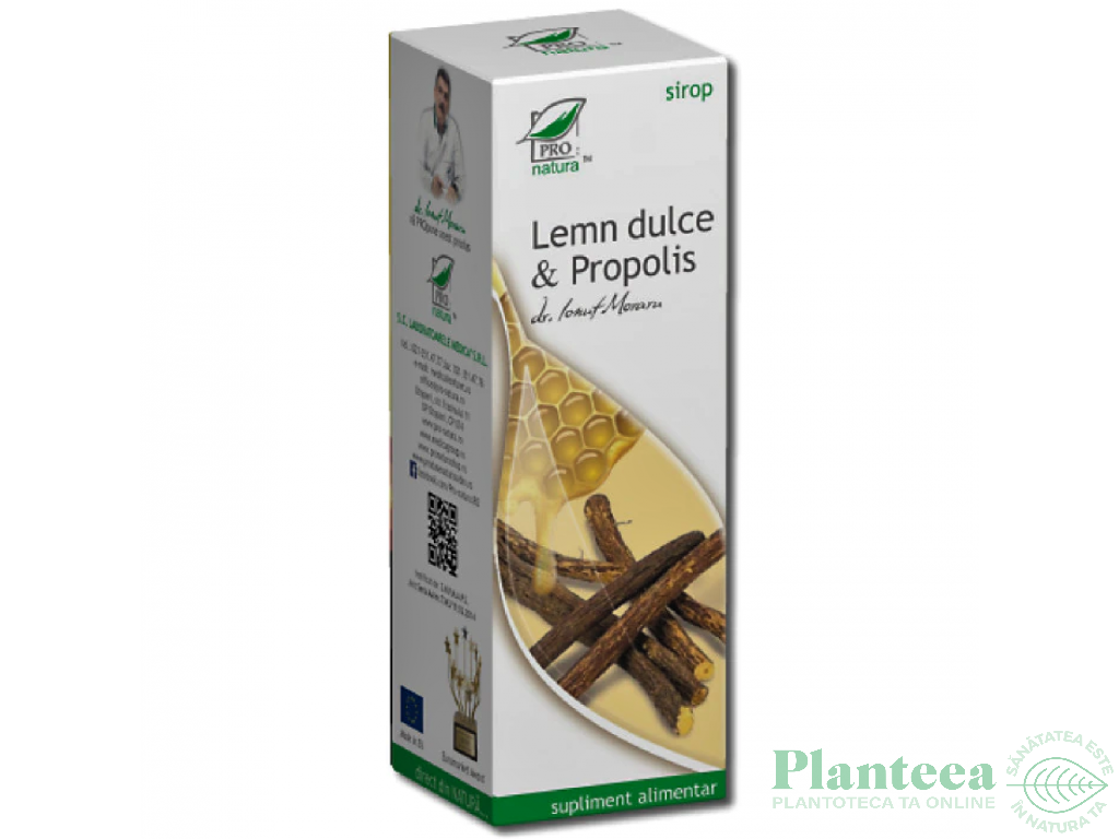 Sirop lemn dulce propolis 100ml - MEDICA