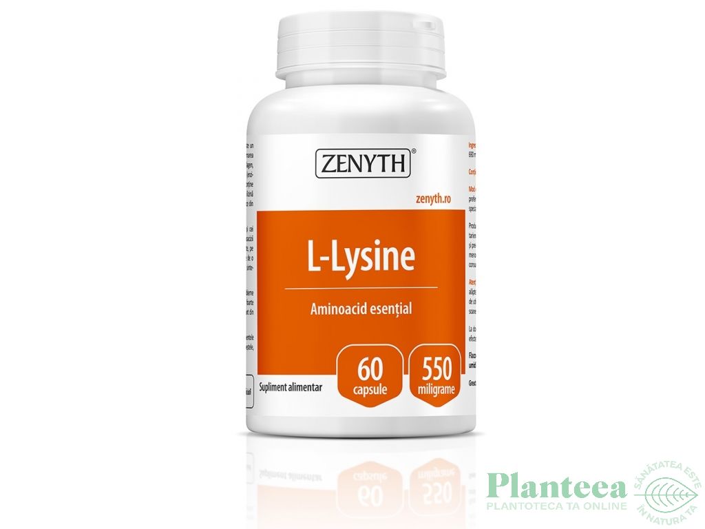 Llysine 550mg 60cps - ZENYTH