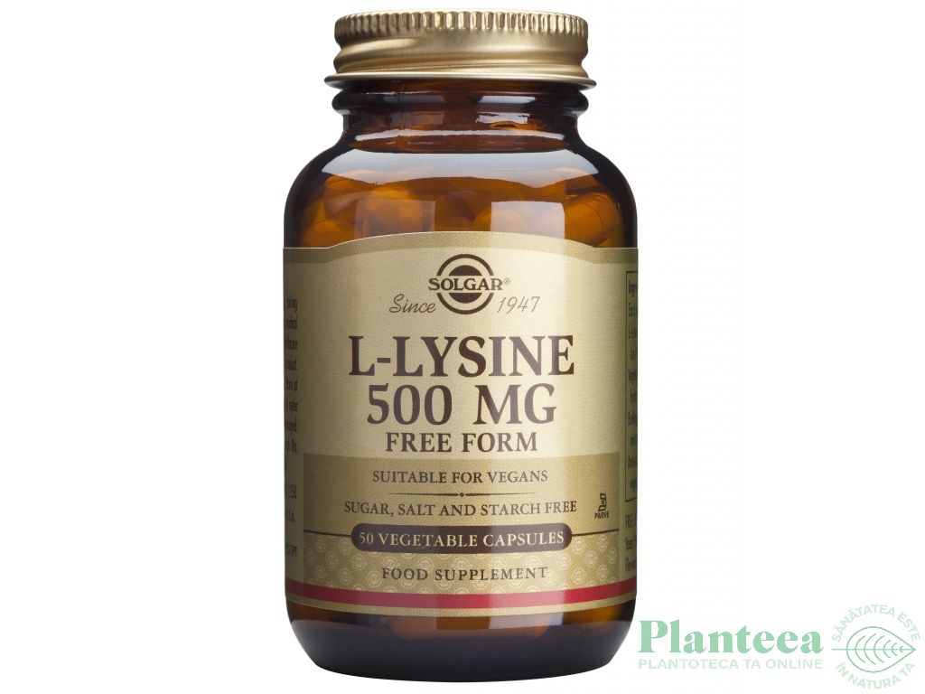 Llysine 500mg 50cps - SOLGAR