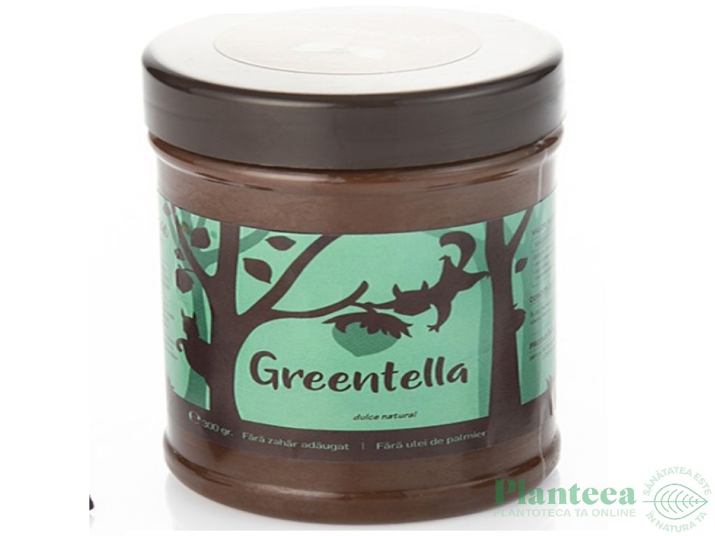 Crema tartinabila ciocolata alune Greentella 300g - SWEETERIA