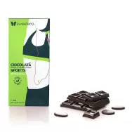 Ciocolata amaruie germeni grau 18%proteine Sports fara zahar 100g - SWEETERIA