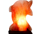 Veioza sare himalaya Delfin suport lemn 4kg - MONTE SALT CRYSTAL