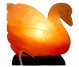 Veioza sare himalaya Lebada suport lemn 4kg - MONTE SALT CRYSTAL