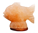 Veioza sare himalaya Peste suport lemn 4kg - MONTE SALT CRYSTAL