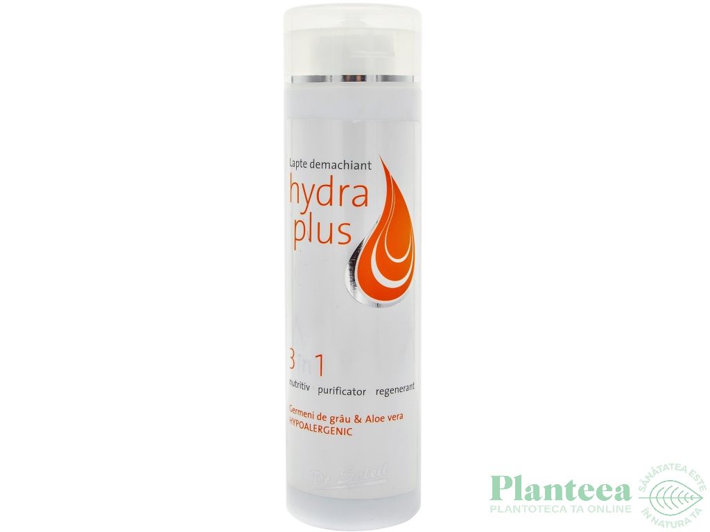 Lapte demachiant 3in1 HydraPlus 250ml - DR SOLEIL