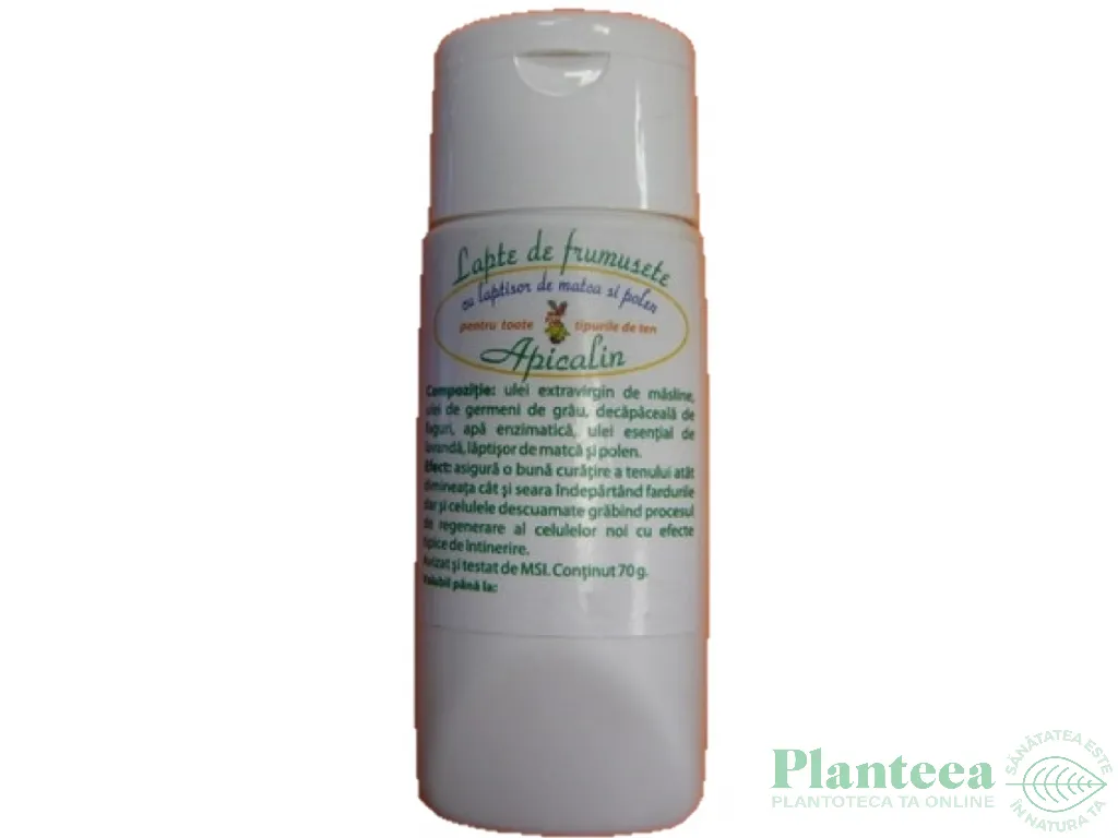 Lapte frumusete laptisor matca polen 70g - API CALIN