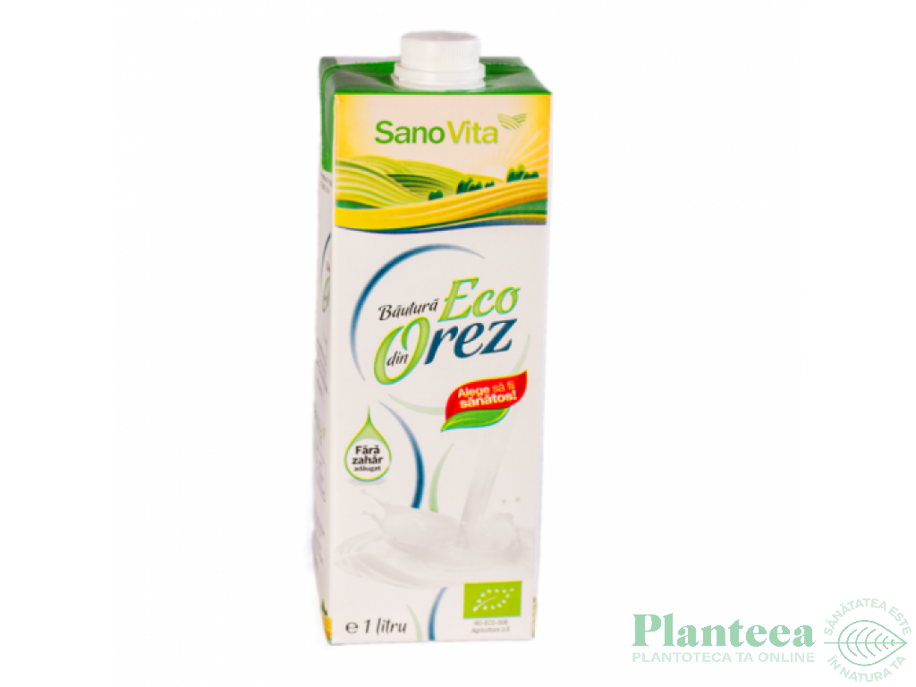 Lapte orez simplu eco 1L - SANOVITA
