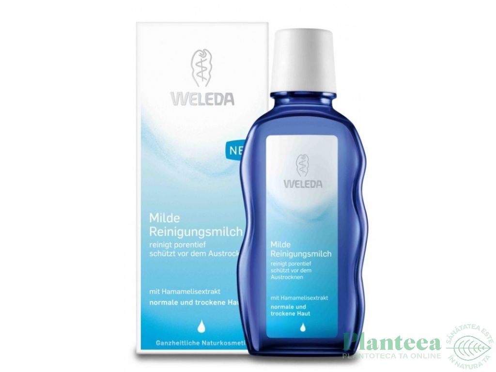 Lapte demachiant ten uscat 100ml - WELEDA