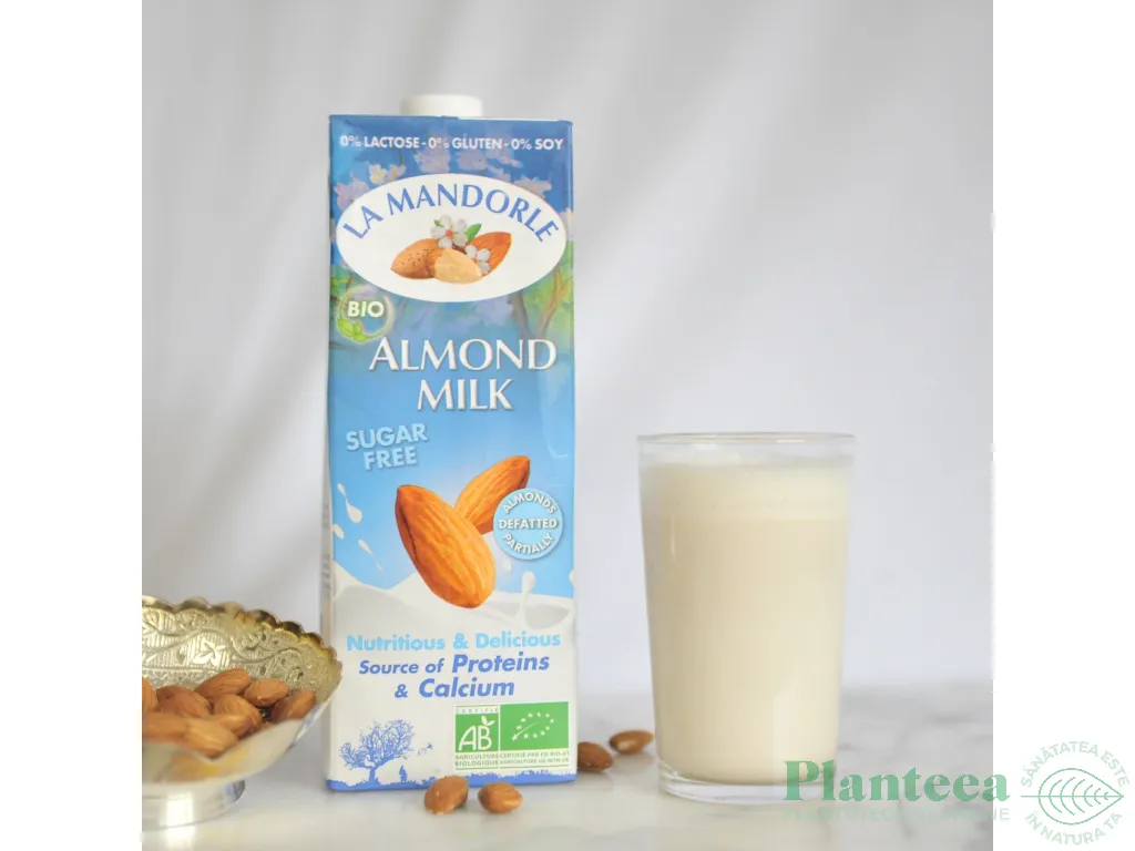 Lapte migdale simplu eco 1L - LA MANDORLE