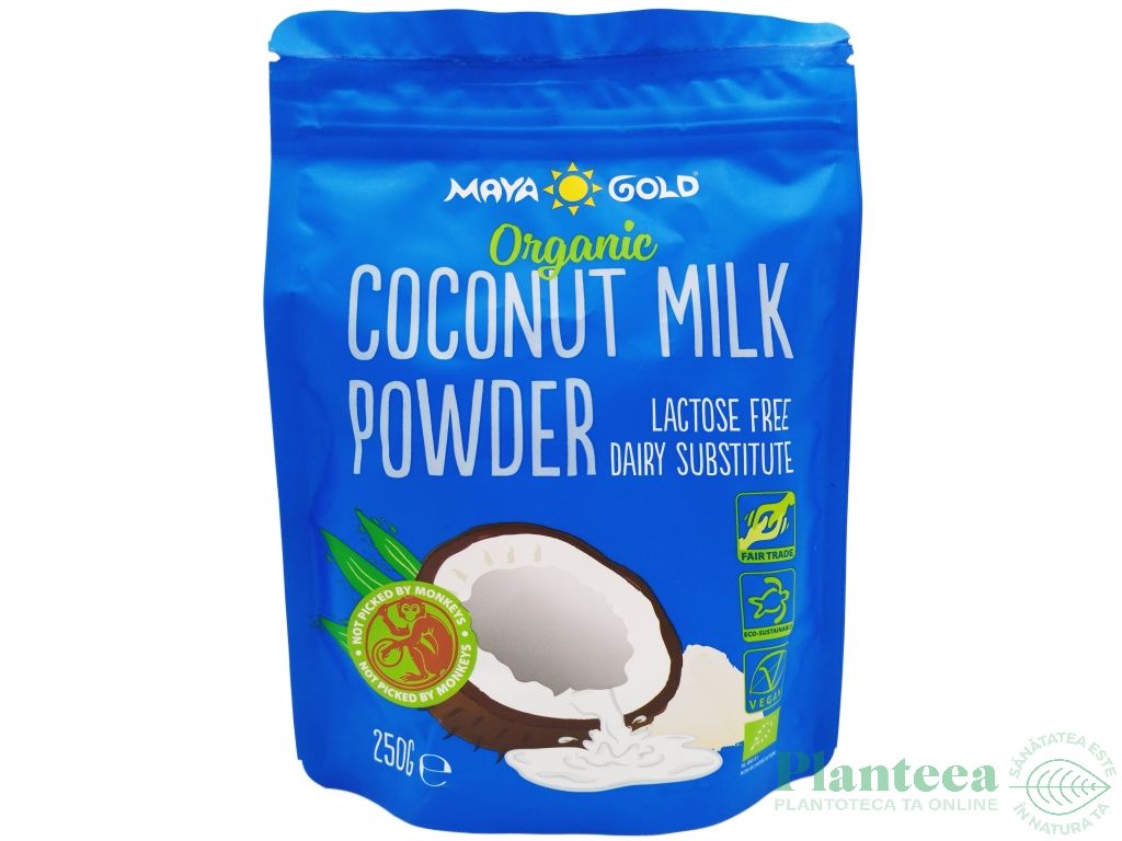 Lapte praf cocos eco 250g - MAYA GOLD