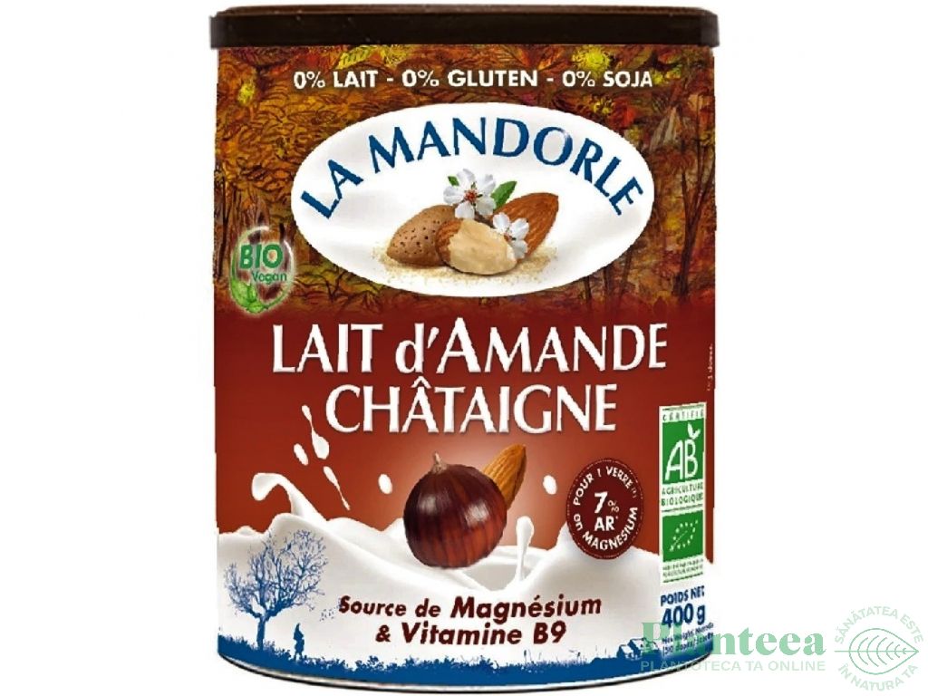 Bautura instant migdale castane eco 400g - LA MANDORLE