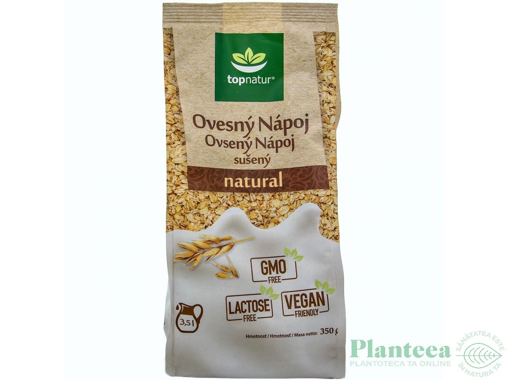 Lapte praf ovaz 350g - TOPNATUR