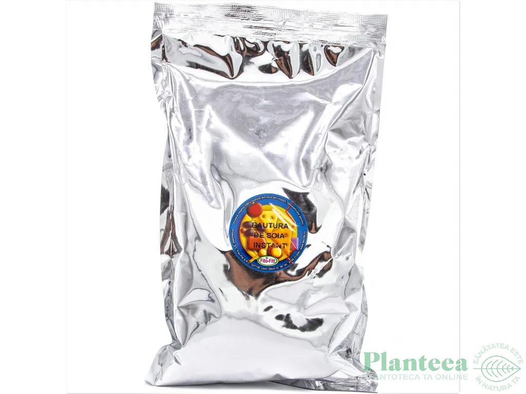 Lapte praf soia cu zahar 1kg - FITO FITT