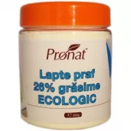 Lapte praf vaca 26%grasime bio 300g - PRONAT